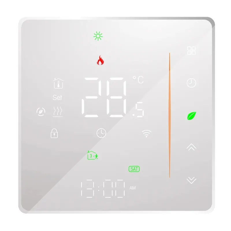 Wi-Fi Терморегулятор In-Therm PWTG 081 Белый фото 1