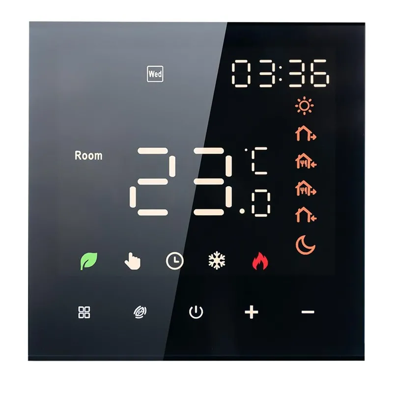 Wi-Fi Терморегулятор In-Therm PWTG 081 Черный фото 1