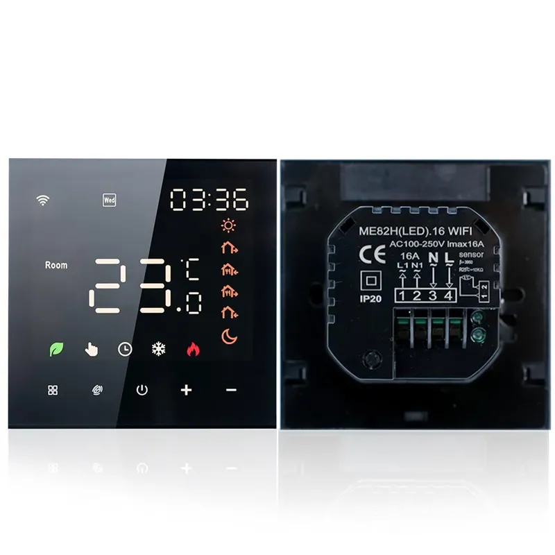 Wi-Fi Терморегулятор In-Therm PWTG 081 Черный фото 4