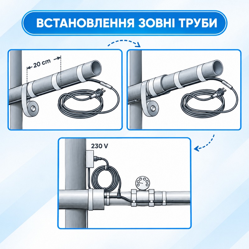 Саморегулирующийся кабель Thermogreen TGS16HTM-2CR - 1 м фото 3