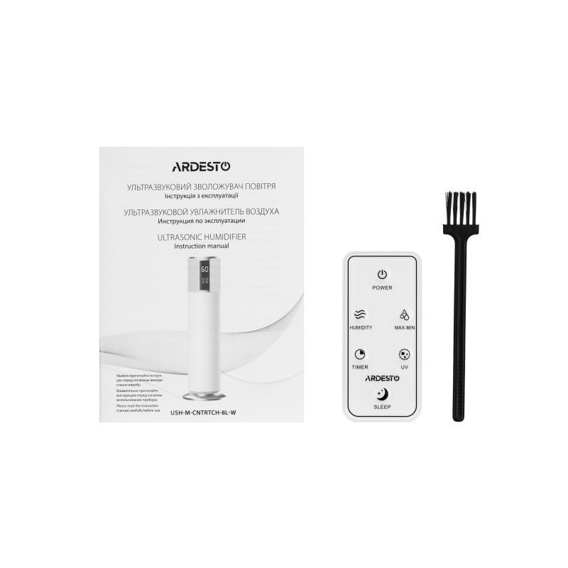 Увлажнитель воздуха Ardesto USH-M-CNTRTCH-8L-W фото 7