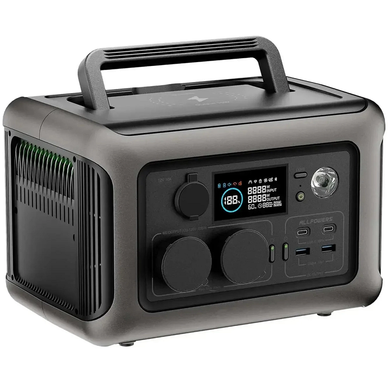 Зарядна станція Allpowers R600, 600 Вт, 299 Вт*г фото 3