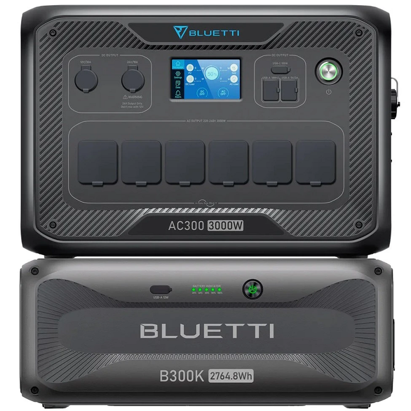 Зарядная станция Bluetti AC300+B300, 3000 Вт фото 1