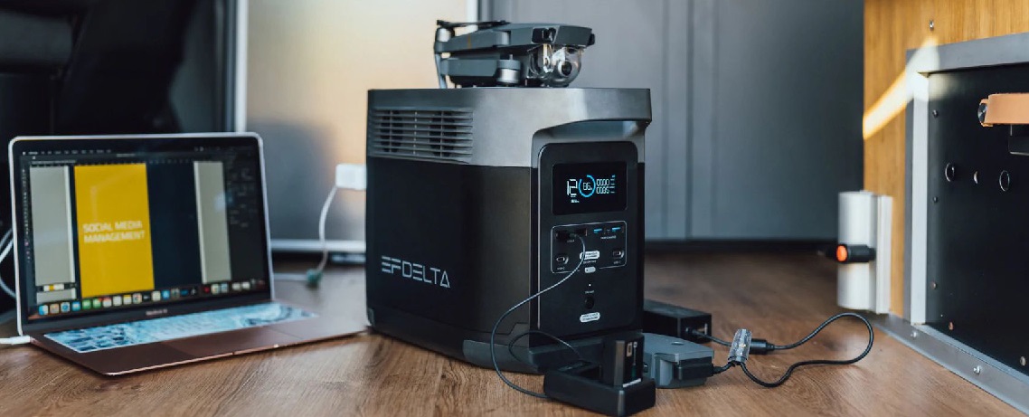 Енергостанція EcoFlow DELTA для домашнього використання
