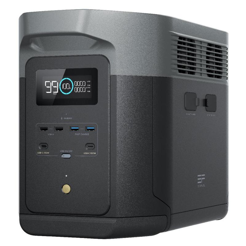 Зарядная станция EcoFlow DELTA 2 Max, 2400 Вт фото 1