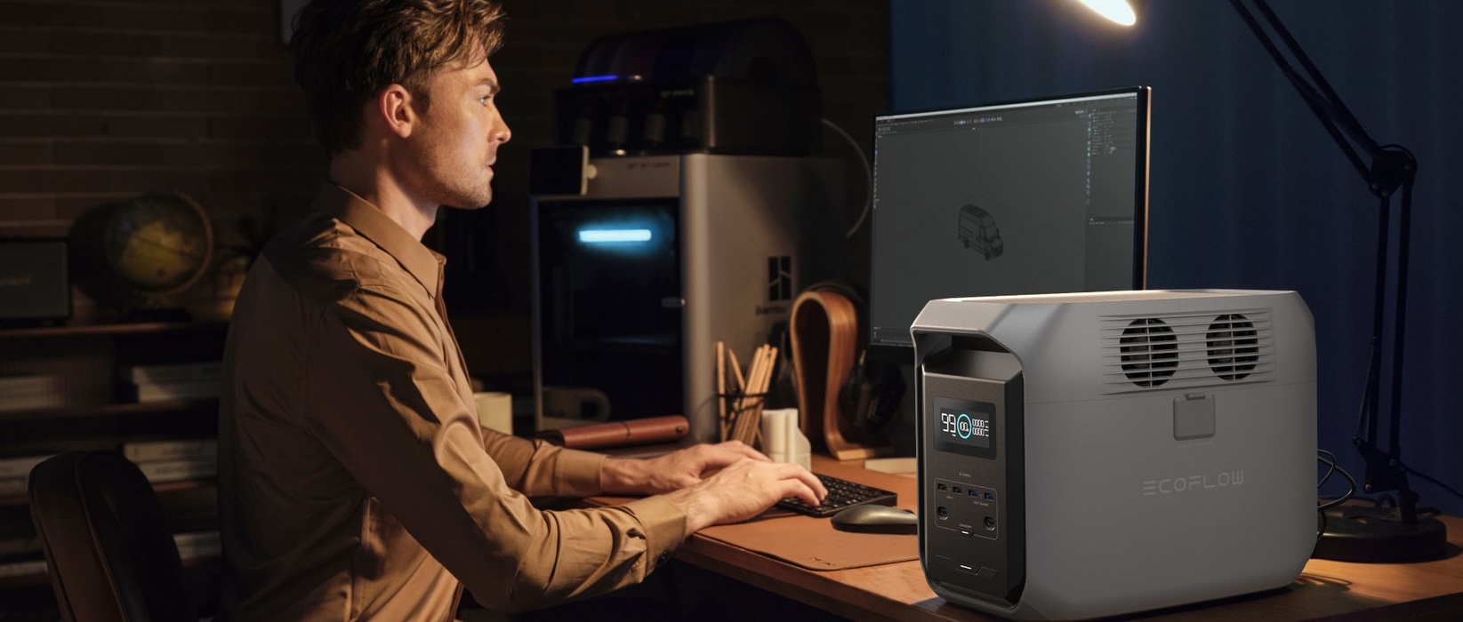 Зарядна станція EcoFlow DELTA 1500 джерело безперебійного живлення