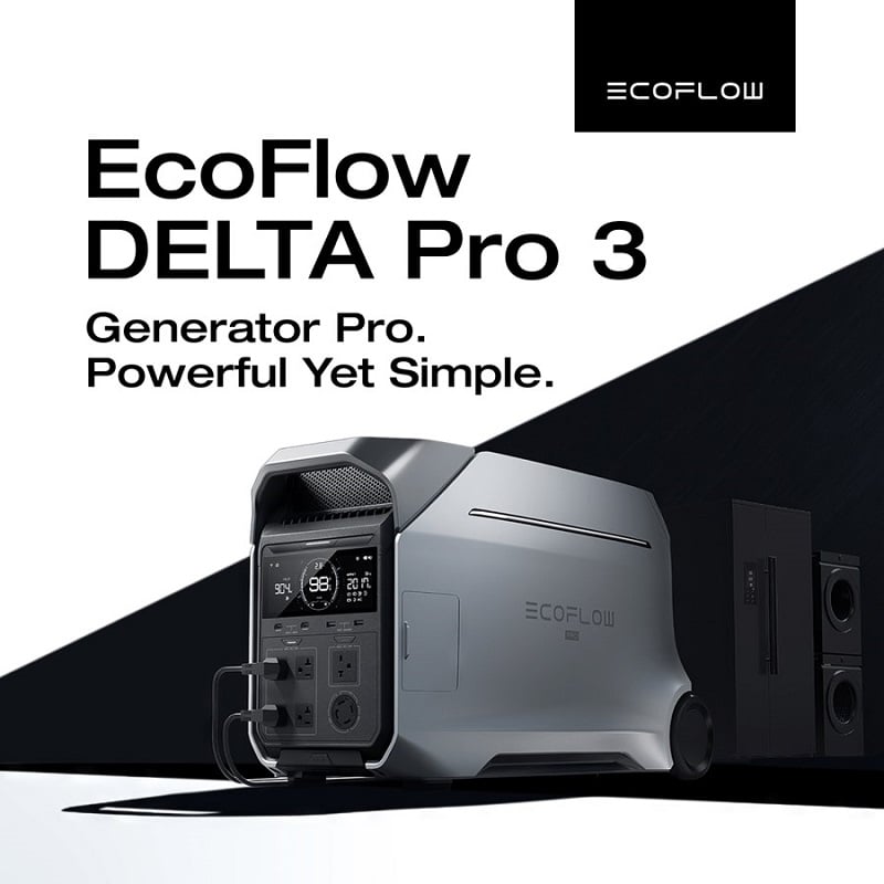 Зарядная станция EcoFlow DELTA Pro 3, 4000 Вт, международная версия фото 7