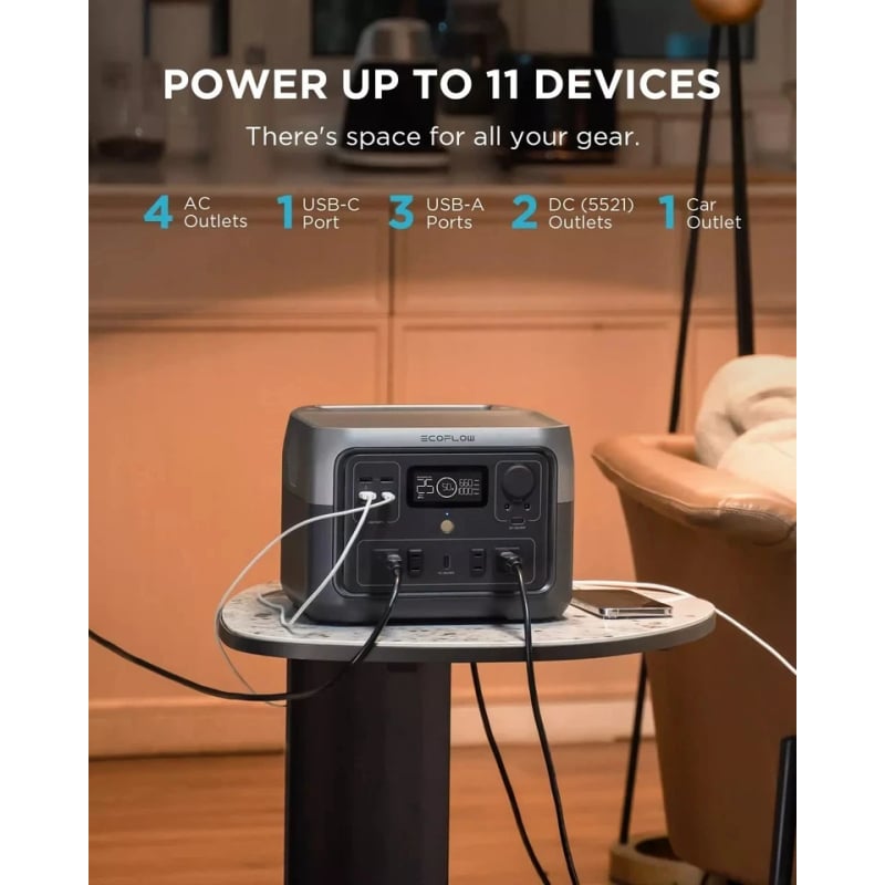 Зарядная станция EcoFlow RIVER 2 Max, 500 Вт международная версия фото 6