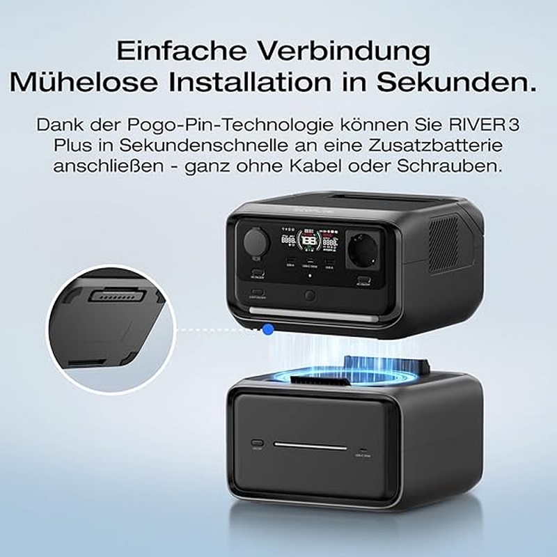 Зарядная станция EcoFlow RIVER 3 Max Plus Wireless, 600 Вт фото 4