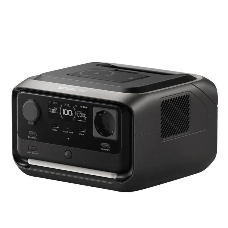 Зарядная станция EcoFlow RIVER 3 PLUS Wireless, 600 Вт фото 7