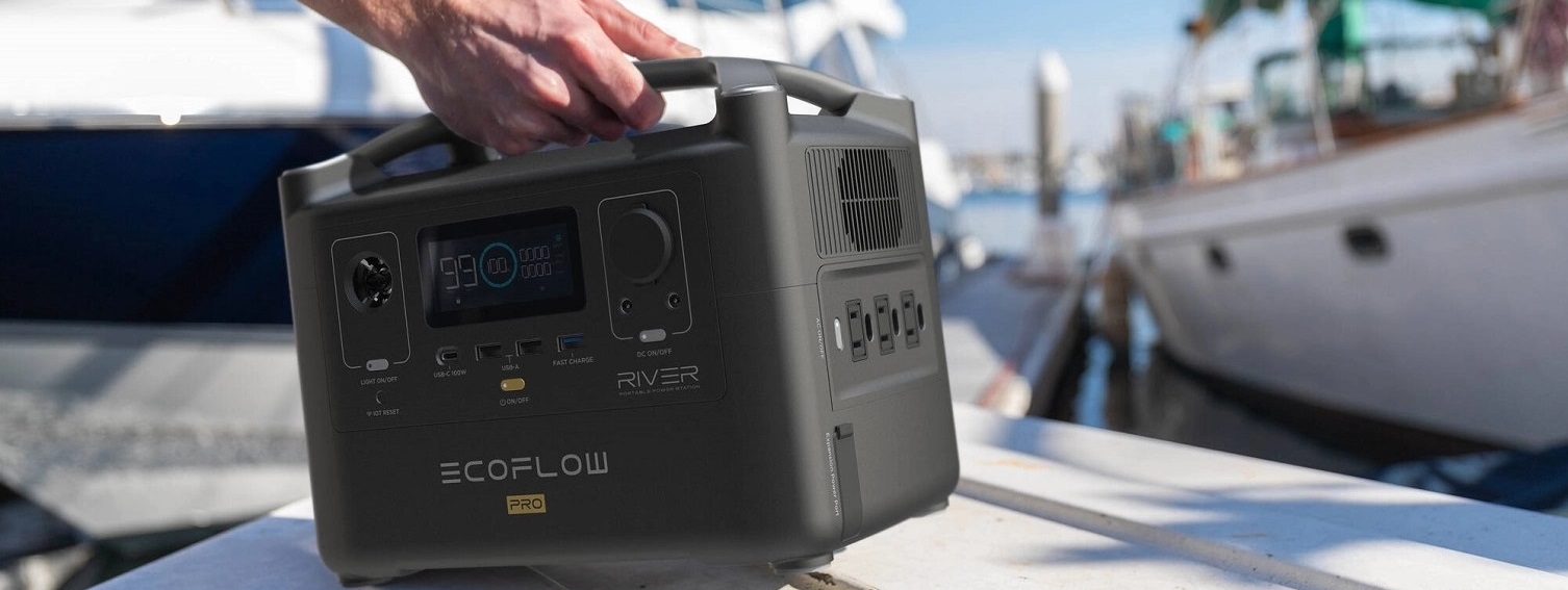 Автономна зарядна батарея EcoFlow RIVER Pro, 600 Вт