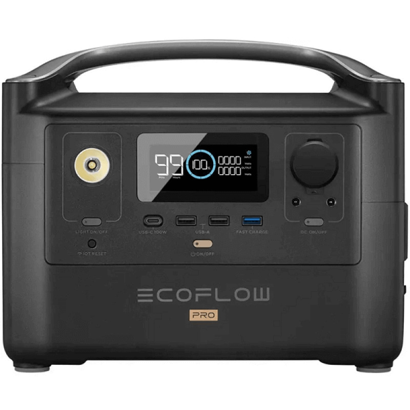 Зарядная станция EcoFlow RIVER Pro, 600 Вт фото 10