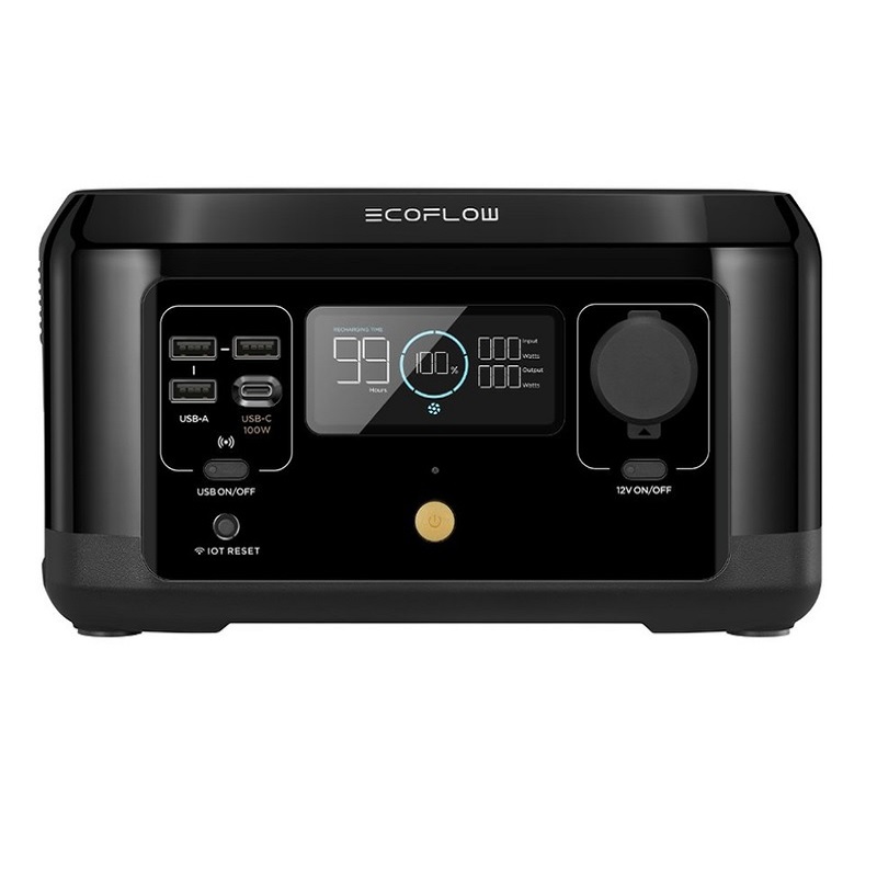 Зарядная станция EcoFlow RIVER mini, 300 Вт Wireless фото 1