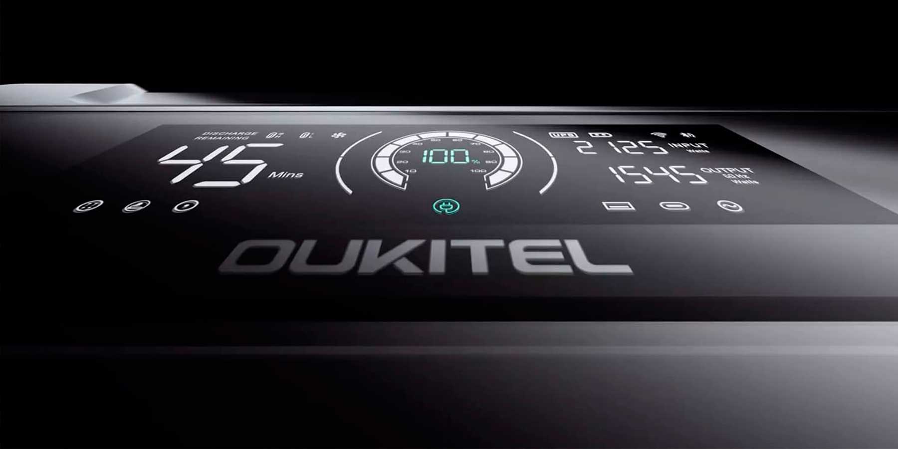 Мобильная зарядная станция Oukitel BP2000E Pro, 3600 Вт 2048 Wh Зарядная станция Oukitel BP2000E Pro, мощностью 3600 Вт 2048 Wh