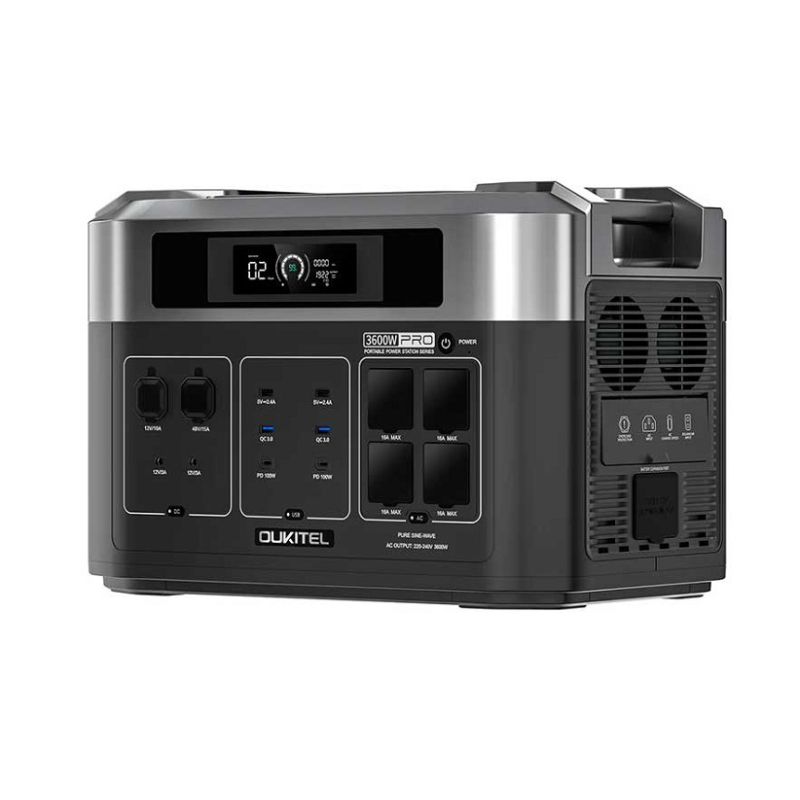 Зарядна станція Oukitel BP2000E Pro, 3600 Вт фото 3