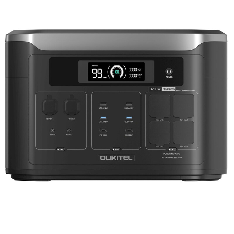Зарядная станция Oukitel BP3000 E 3200 Вт, 2048 Вт*ч фото 1