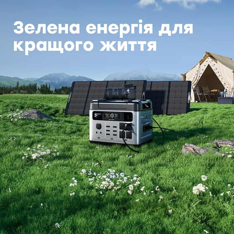 Зарядна станція Oukitel P2001E Plus, 2400 Вт фото 6