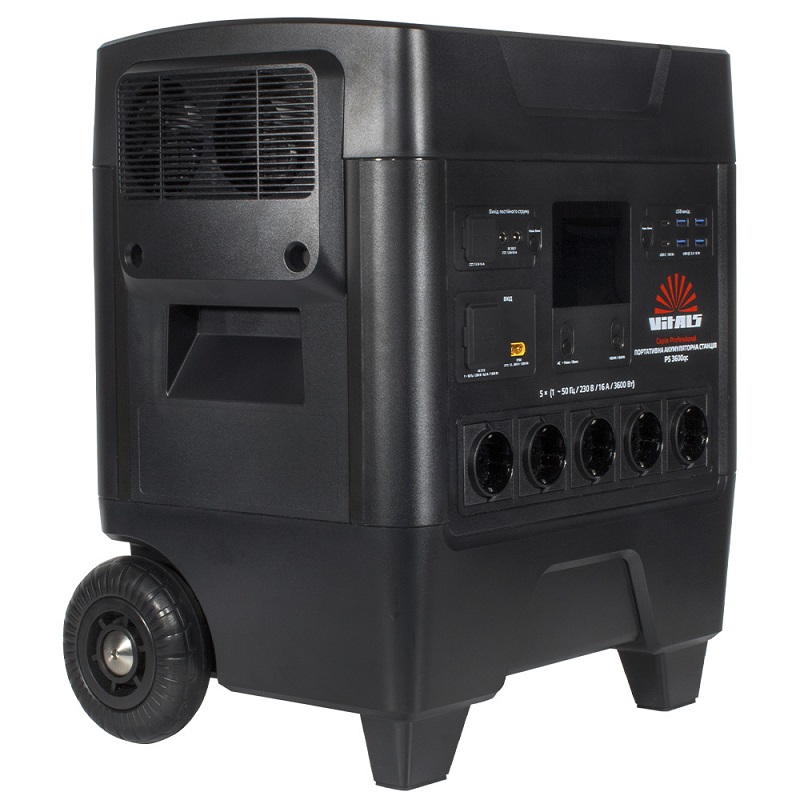 Зарядная станция Vitals Professional PS 3600qc, 3072 Вт*ч фото 4