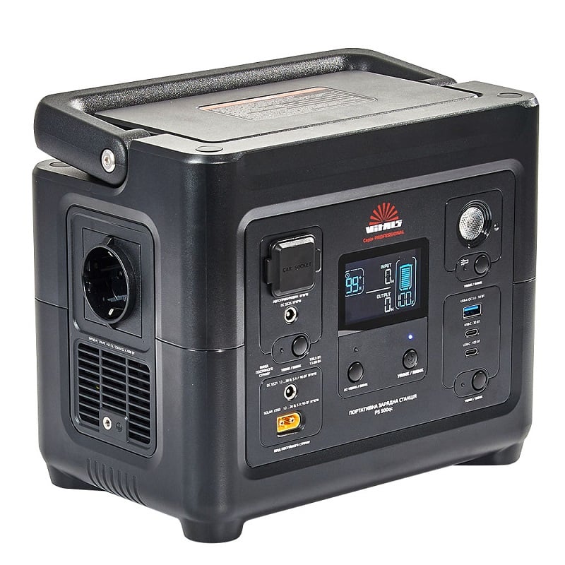 Зарядная станция Vitals Professional PS 500qc, 288 Вт*ч фото 4