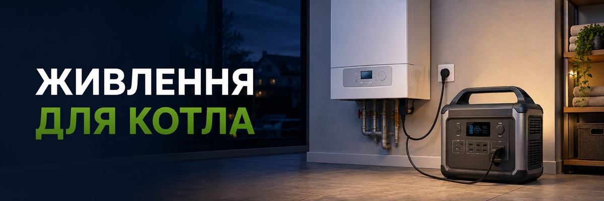 Зарядная станция для резервного питания газового котла