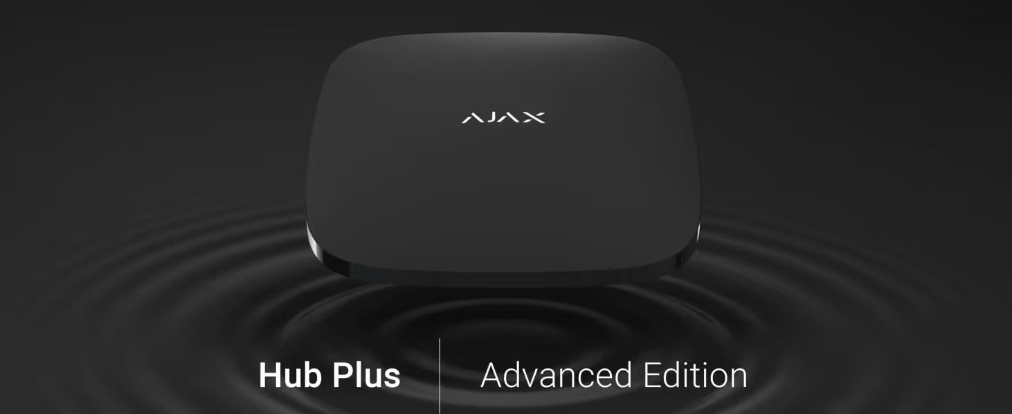 Інтелектуальна централь Ajax Hub 2 Plus Black Hub 2 Plus Black Інтелектуальна охоронна централь Ajax Hub 2 Plus Black