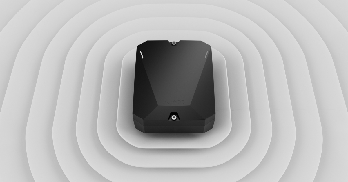 Інтелектуальна централь Ajax Hub BP Jeweller black