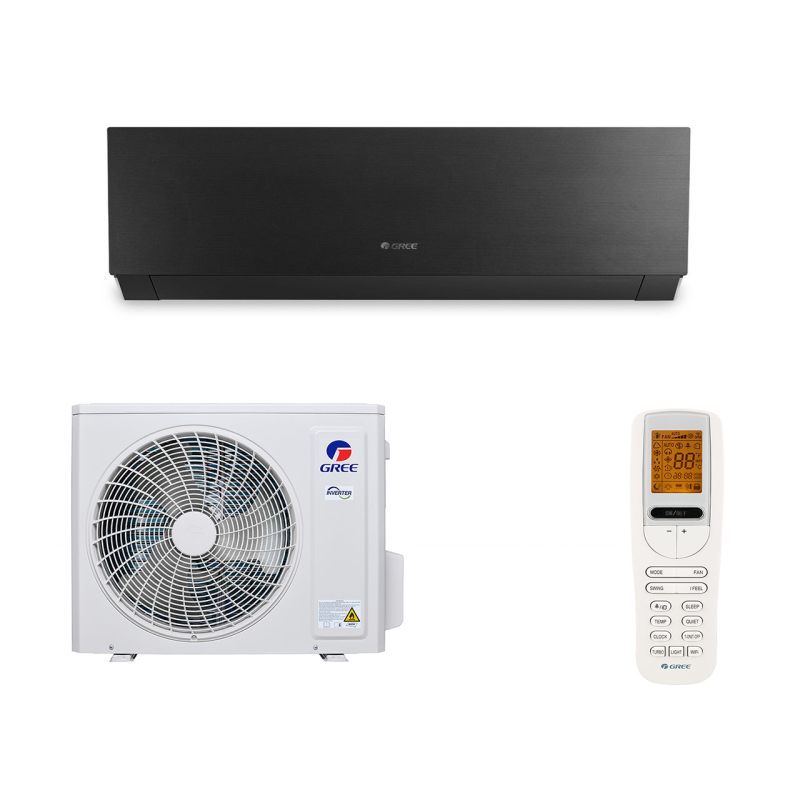 Кондиционер Gree Clivia Inverter GWH09AUCXB-K6DNA1A black фото 1