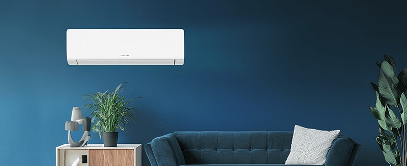 Кондиционер Gree Cosmo DC Inverter GWH07AWAXA-K6DNA1B в современном интерьере Кондиционер Gree Cosmo DC Inverter GWH07AWAXA-K6DNA1B в интерьере комнаты