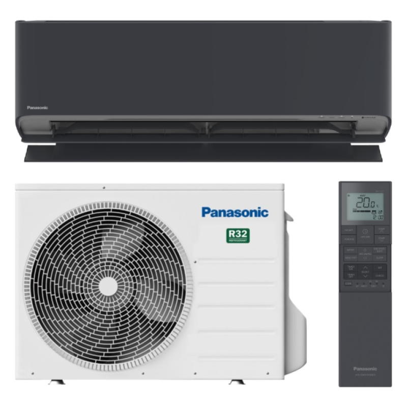 Кондиционер Panasonic Etherea CS-XZ20CKEW-H/CU-Z20CKE Graphite Grey фото 1