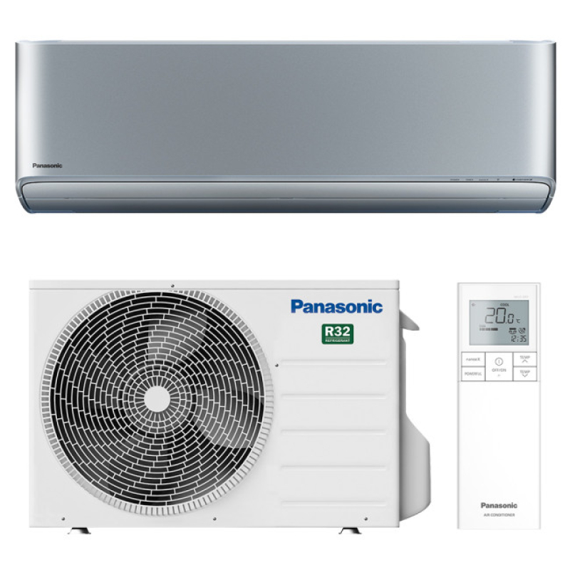 Кондиционер Panasonic Etherea CS-XZ20CKEW/CU-Z20CKE Silver фото 1