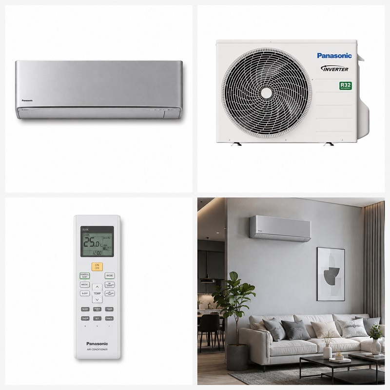 Кондиционер Panasonic Etherea CS-XZ20CKEW/CU-Z20CKE Silver фото 6