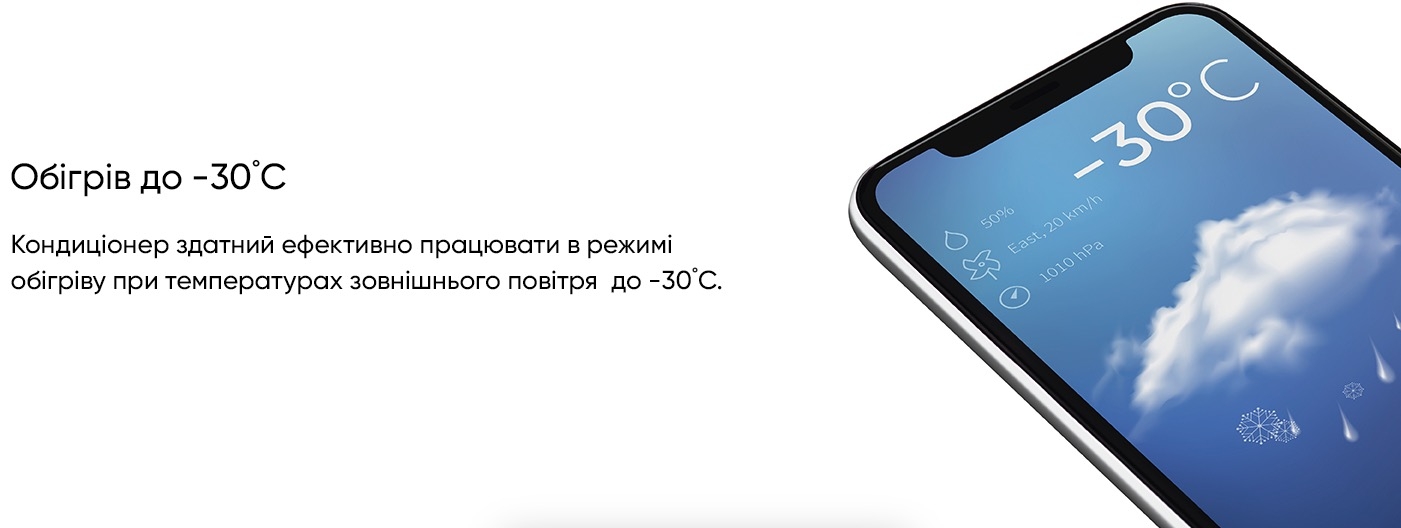 Инверторная сплит-система TCL BreezeIN Series TPH11 обогрев до минус 30 °C