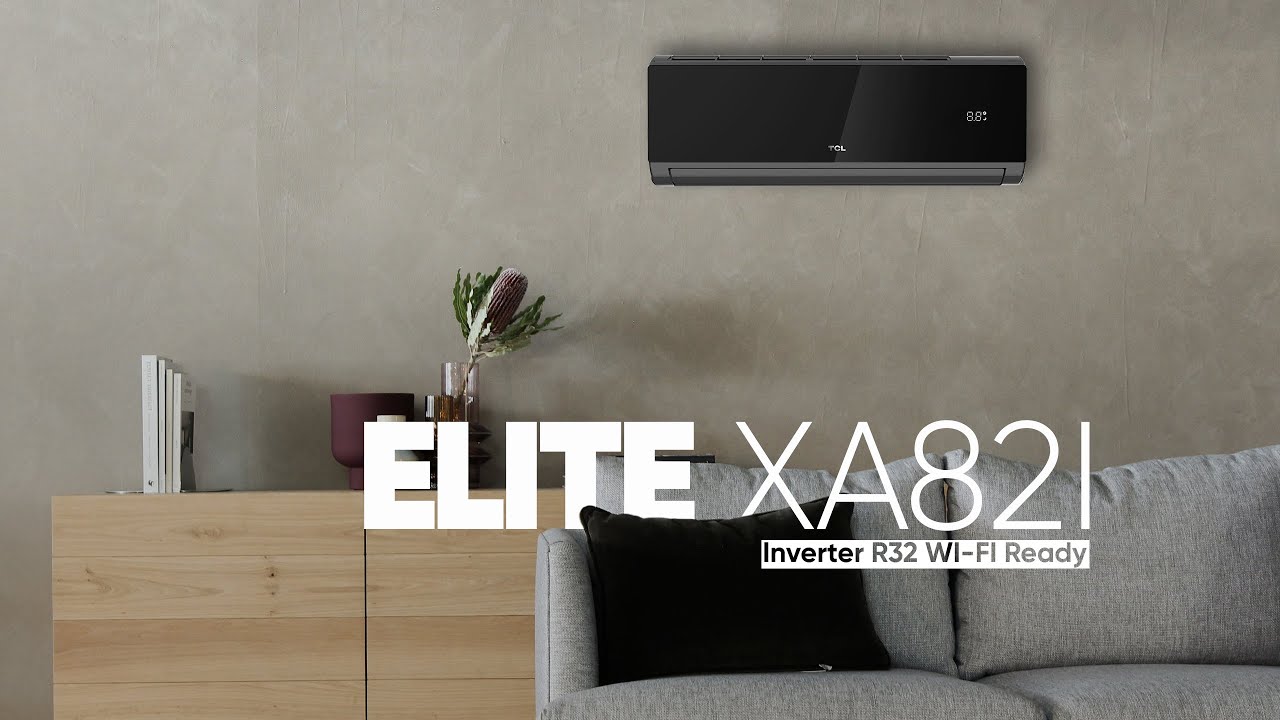Инверторная сплит-система lite series XA82IN черного цвета