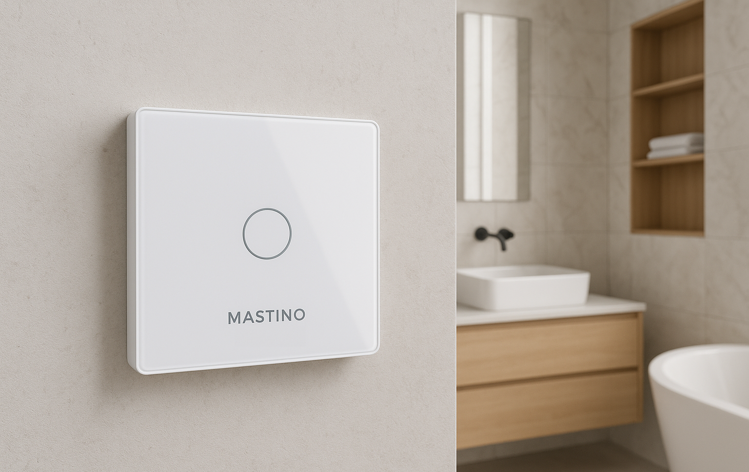 Контроллер защиты от протечки воды и Mastino TS1 White белый Модуль управления системой предотвращения утечки воды Mastino TS1 White