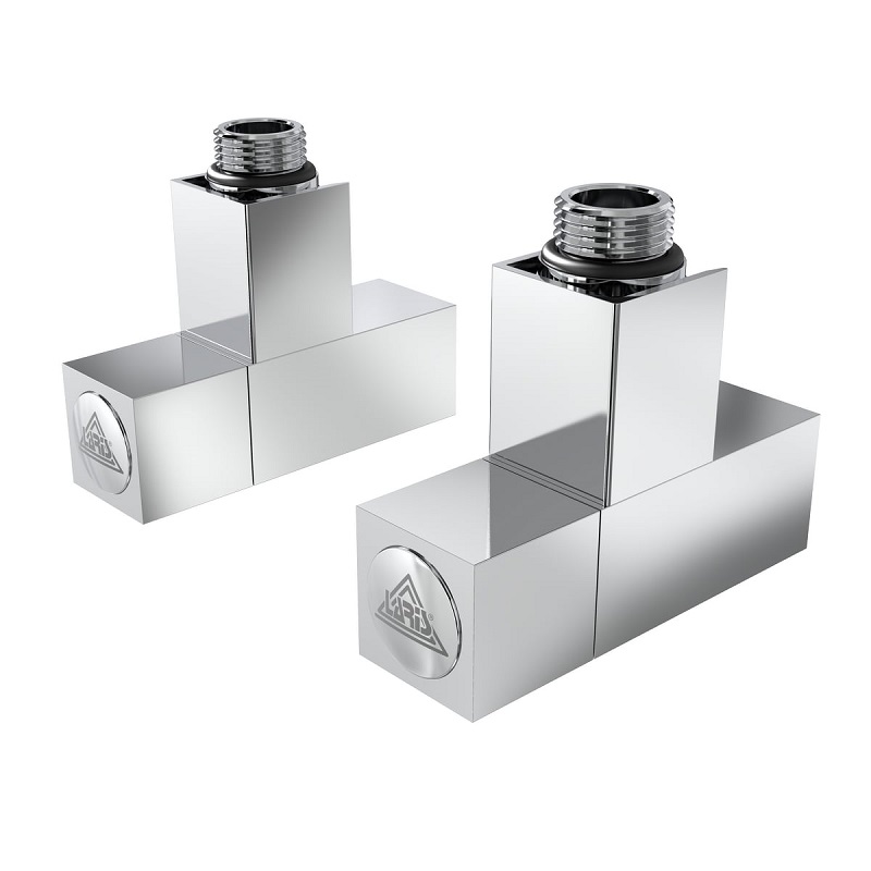 Кран кутовий Laris 1/2" - 1/2" Кватро 2шт. (LX-855) фото 1