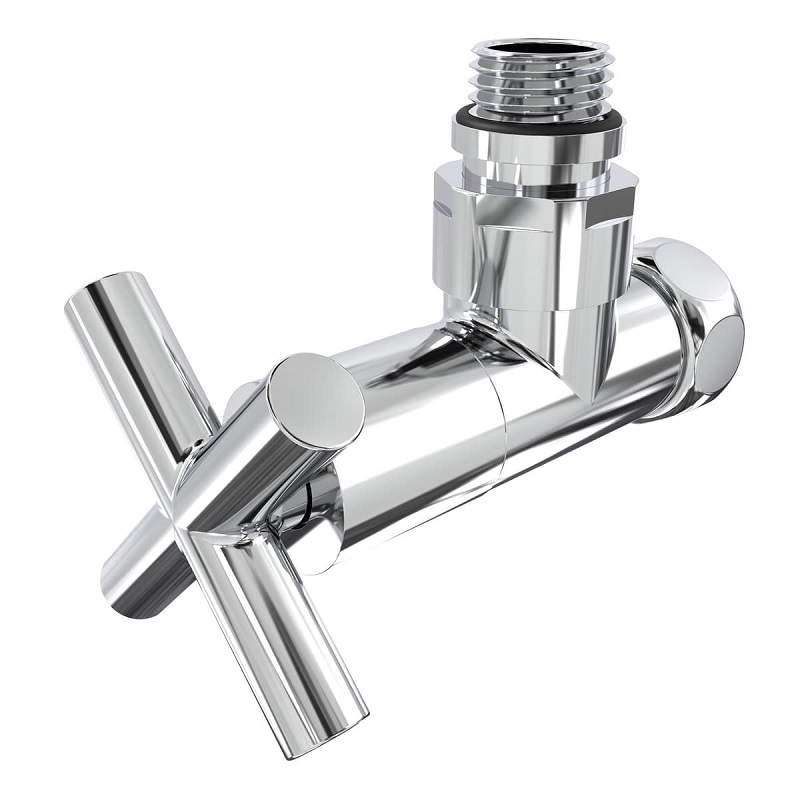 Кран угловой Laris 1/2" - 3/4" Элит 2шт. (ZZ-4704) фото 2