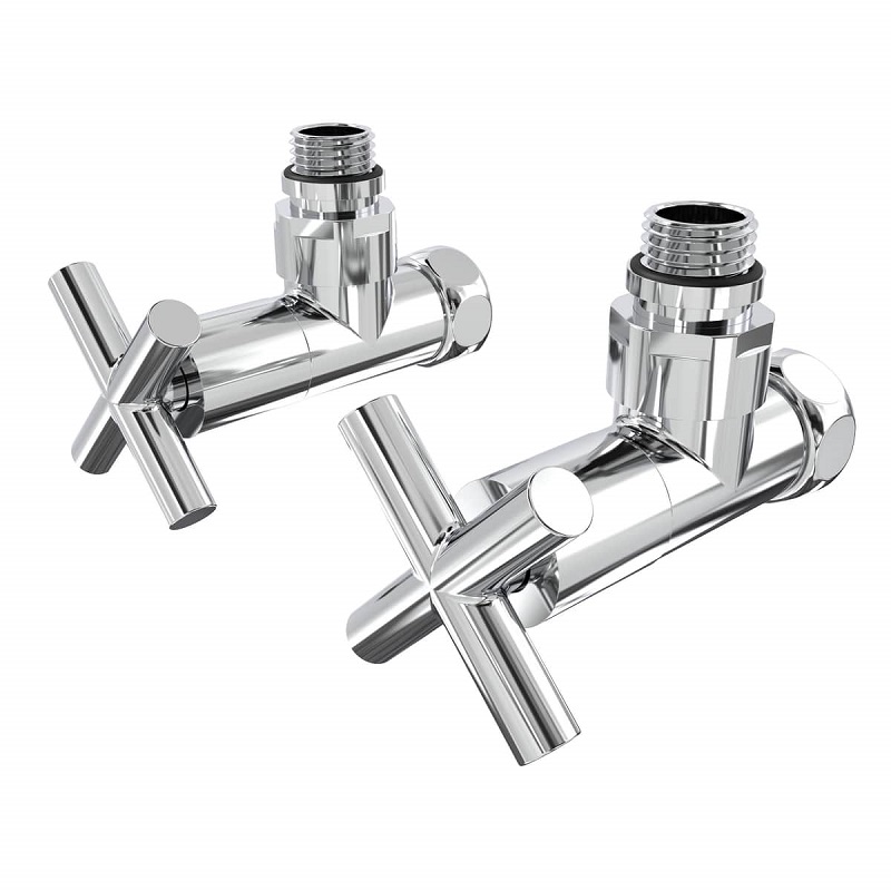 Кран угловой Laris 1/2" - 3/4" Элит 2шт. (ZZ-4704) фото 1