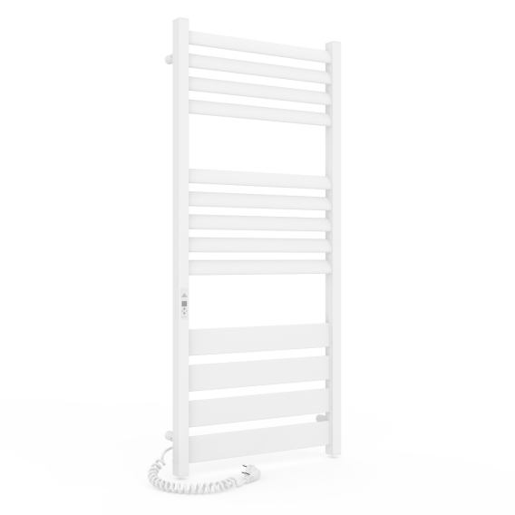 Электрический полотенцесушитель Laris Зебра Лавина ЧК13 500 Х 1200 Э белый фото 1