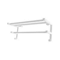 Полиця HF Sheffield 520×204 профільна білий мат