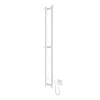 Полотенцесушитель Hygge Family электрический Slim, 1170х140х80мм, таймер-регулятор, сталь, белый матовый