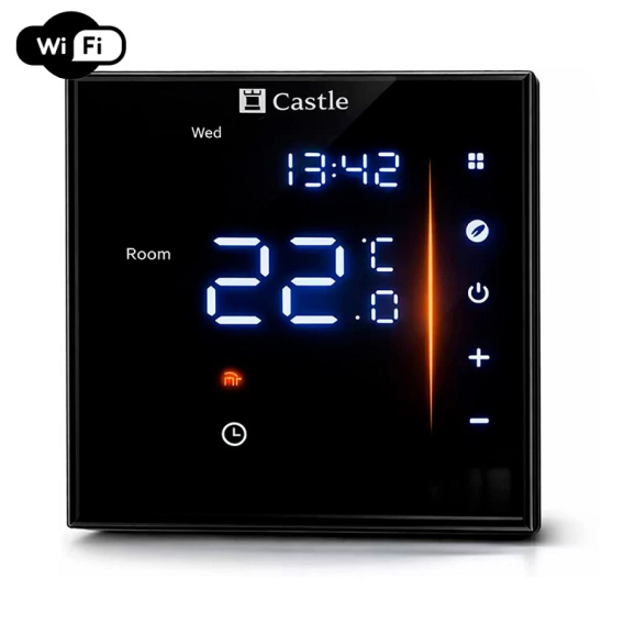 Wi-Fi Терморегулятор Castle AC601 Черный фото 1