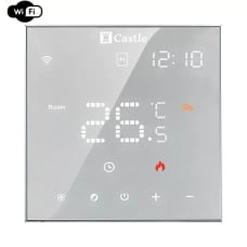 Wi-Fi Терморегулятор Castle AC602H Белый