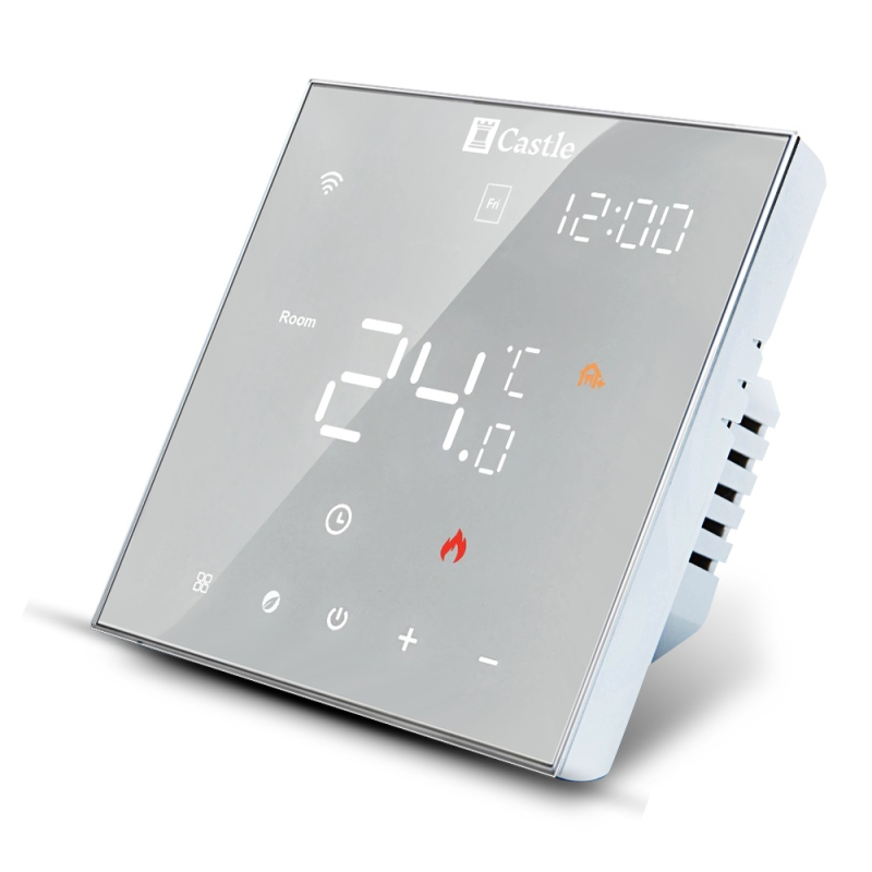 Wi-Fi Терморегулятор Castle AC602H Белый фото 2