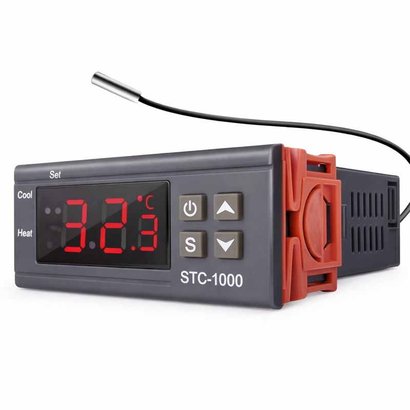 Цифровой терморегулятор STC-1000 фото 1