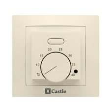 Механический терморегулятор Castle АС308 Слоновая кость (Asfora)