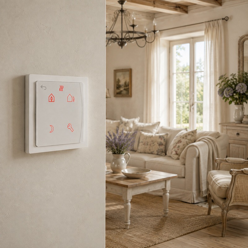 Программируемый терморегулятор Danfoss Icon Programmable, 230 В (наружный) фото 4