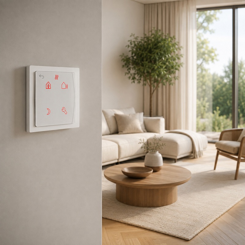Программируемый терморегулятор Danfoss Icon Programmable, 230 В (встроенный) фото 3