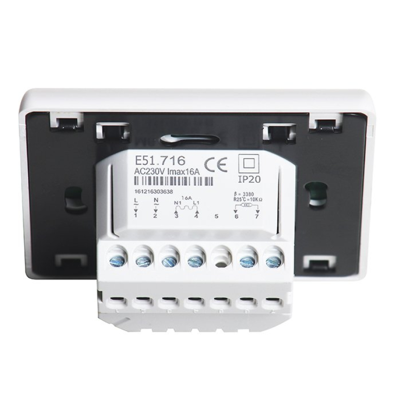 Wi-Fi Терморегулятор In-Therm E51 Білий фото 6