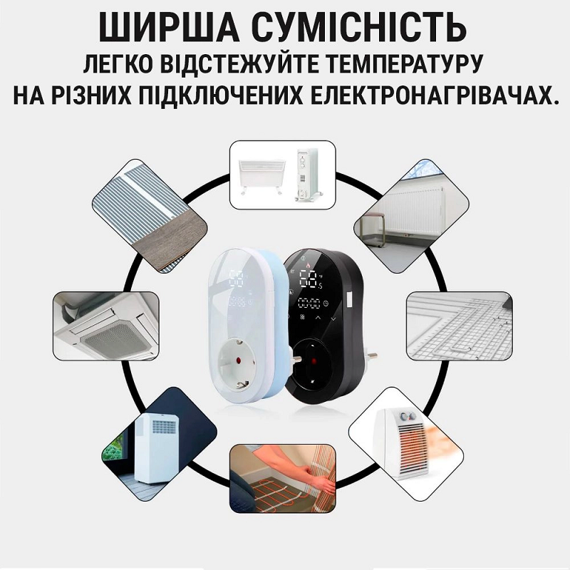Терморегулятор In-Therm PLT 012 Чорний фото 7