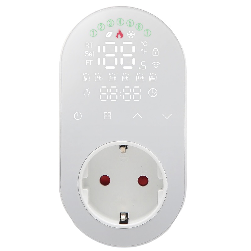 Wi-Fi Терморегулятор In-Therm PLWT 012 Білий фото 1